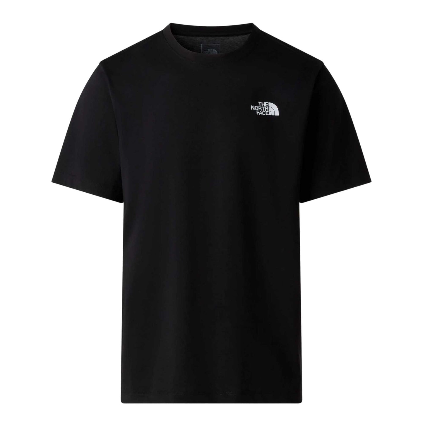 Black - Front - The North Face Mens Monte Graphic T-Shirt