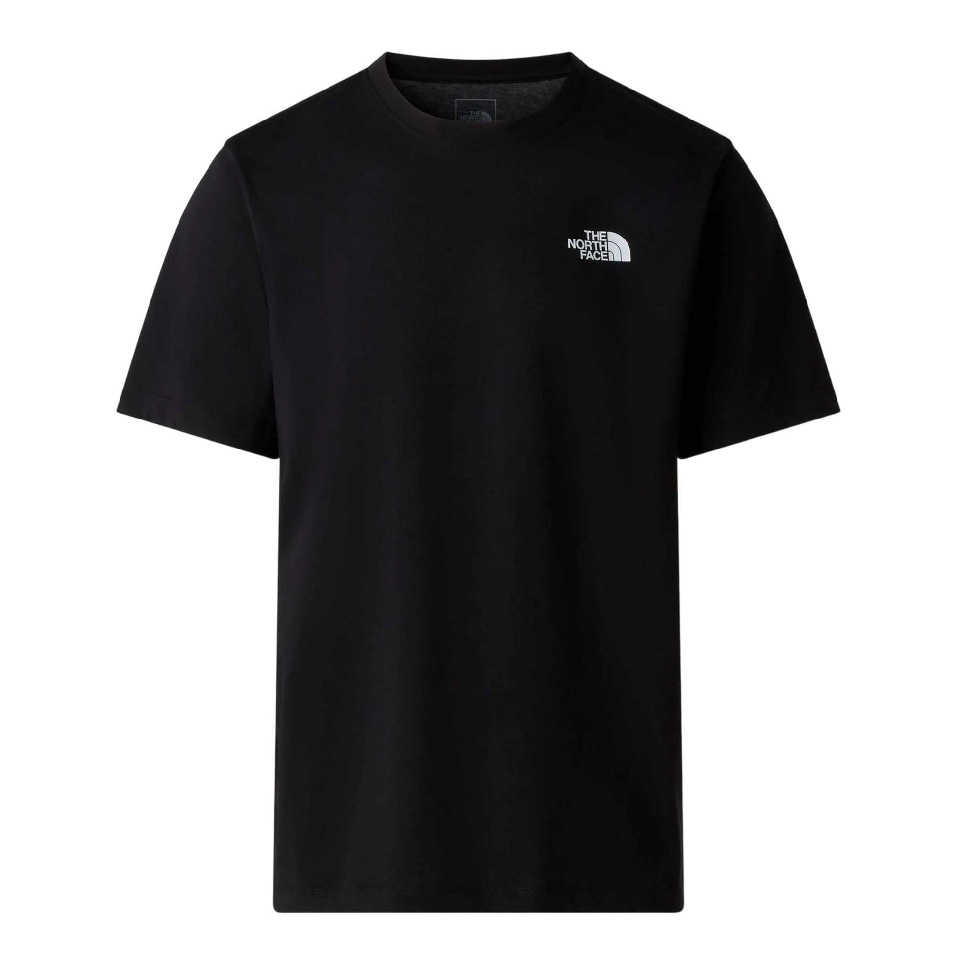 Black - Front - The North Face Mens Monte Graphic T-Shirt