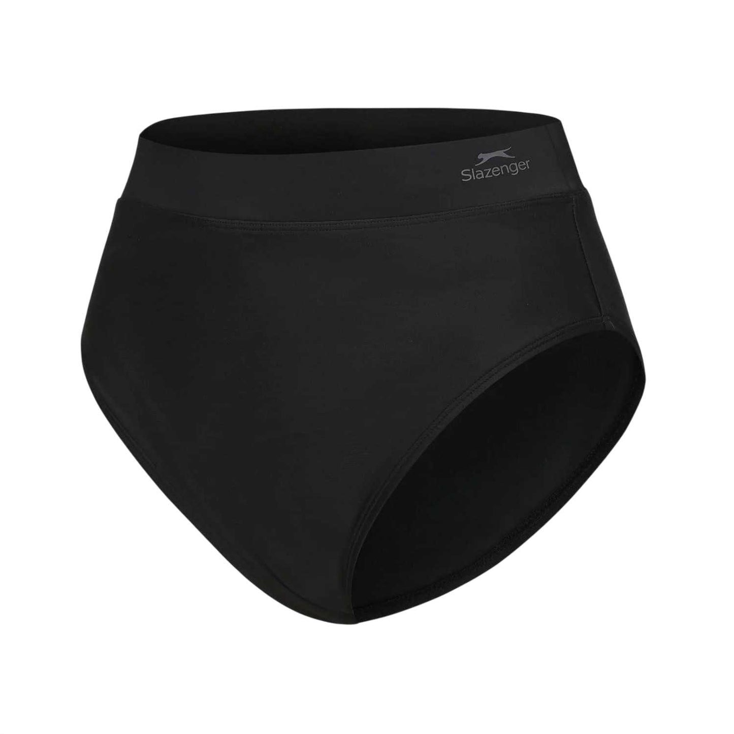 Black - Side - Slazenger Womens-Ladies Xtra Life Lycra Bikini Set
