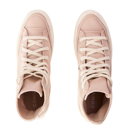 Clay - Side - Converse Womens-Ladies All Star Canvas High Top Trainers