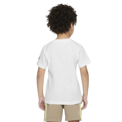 White - Back - Nike Childrens-Kids Just Do It T-Shirt