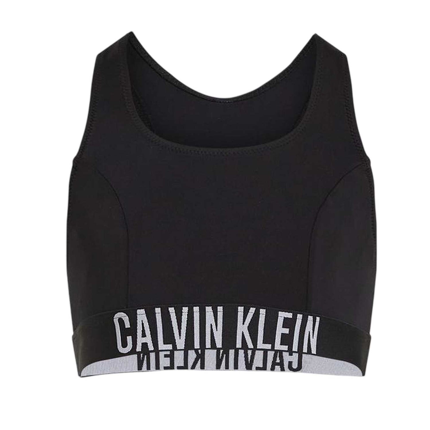 Black - Back - Calvin Klein Girls Logo Bikini Set