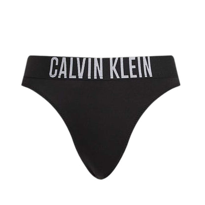 Black - Side - Calvin Klein Girls Logo Bikini Set
