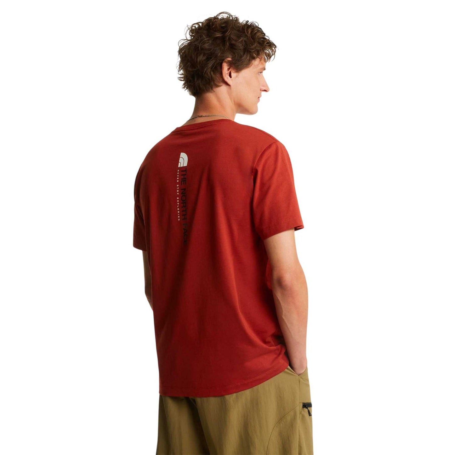 Iron Clay - Lifestyle - The North Face Mens Vertical Performance T-Shirt