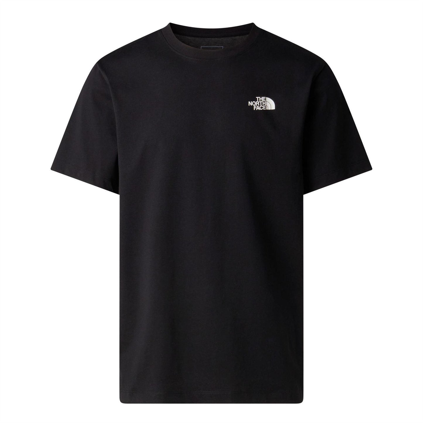 Black - Back - The North Face Mens Vertical Performance T-Shirt