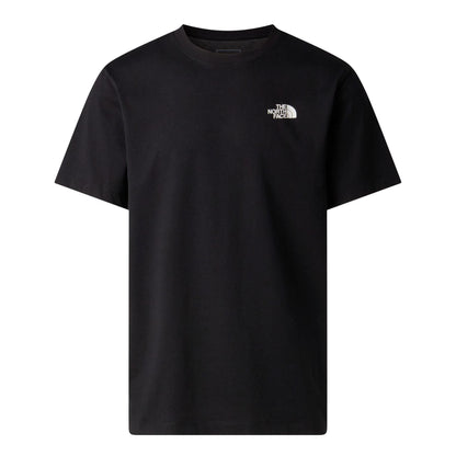Black - Back - The North Face Mens Vertical Performance T-Shirt