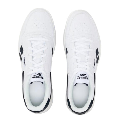 White-Navy - Back - Reebok Unisex Adult Court Advance Leather Flat Trainers