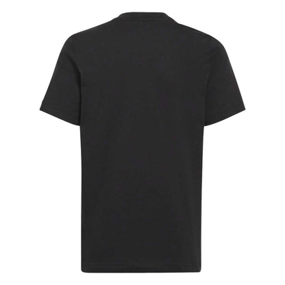 Black - Back - Adidas Childrens-Kids Entrada 22 V Neck T-Shirt