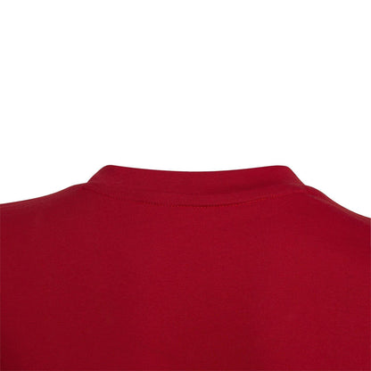 Red - Pack Shot - Adidas Childrens-Kids Entrada 22 V Neck T-Shirt