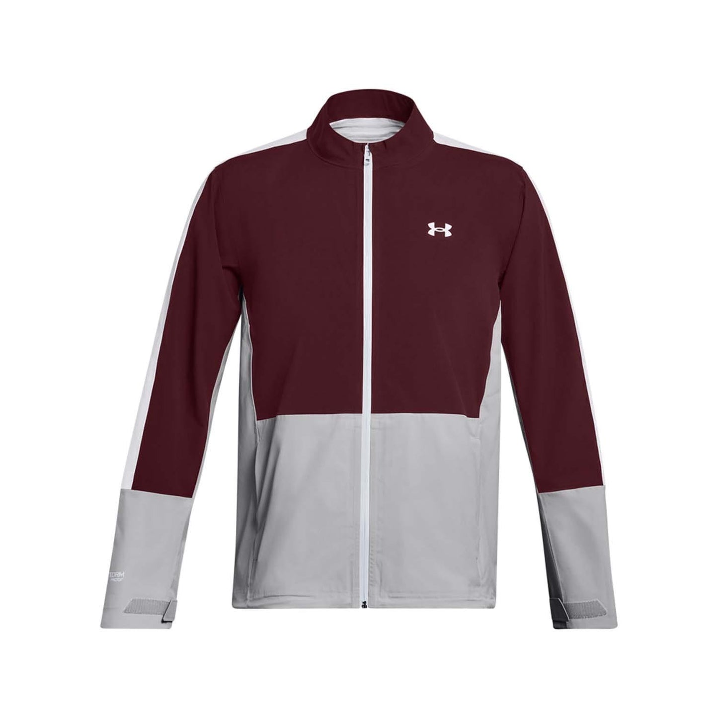 Maroon Red - Front - Under Armour Mens Stormproof 3.0 Waterproof Jacket