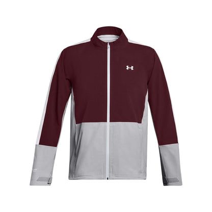 Maroon Red - Front - Under Armour Mens Stormproof 3.0 Waterproof Jacket