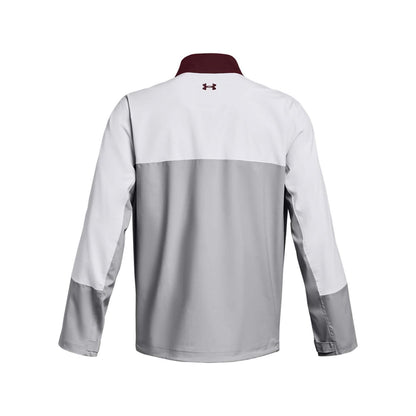Maroon Red - Back - Under Armour Mens Stormproof 3.0 Waterproof Jacket