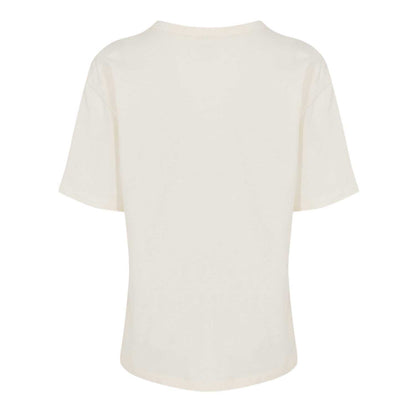 White - Back - Levis Womens-Ladies Crew Neck Boyfriend T-Shirt