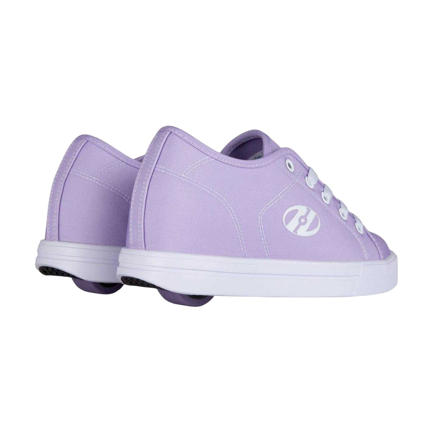 Lavender-White - Back - Heelys Childrens-Kids Fresh Trainers
