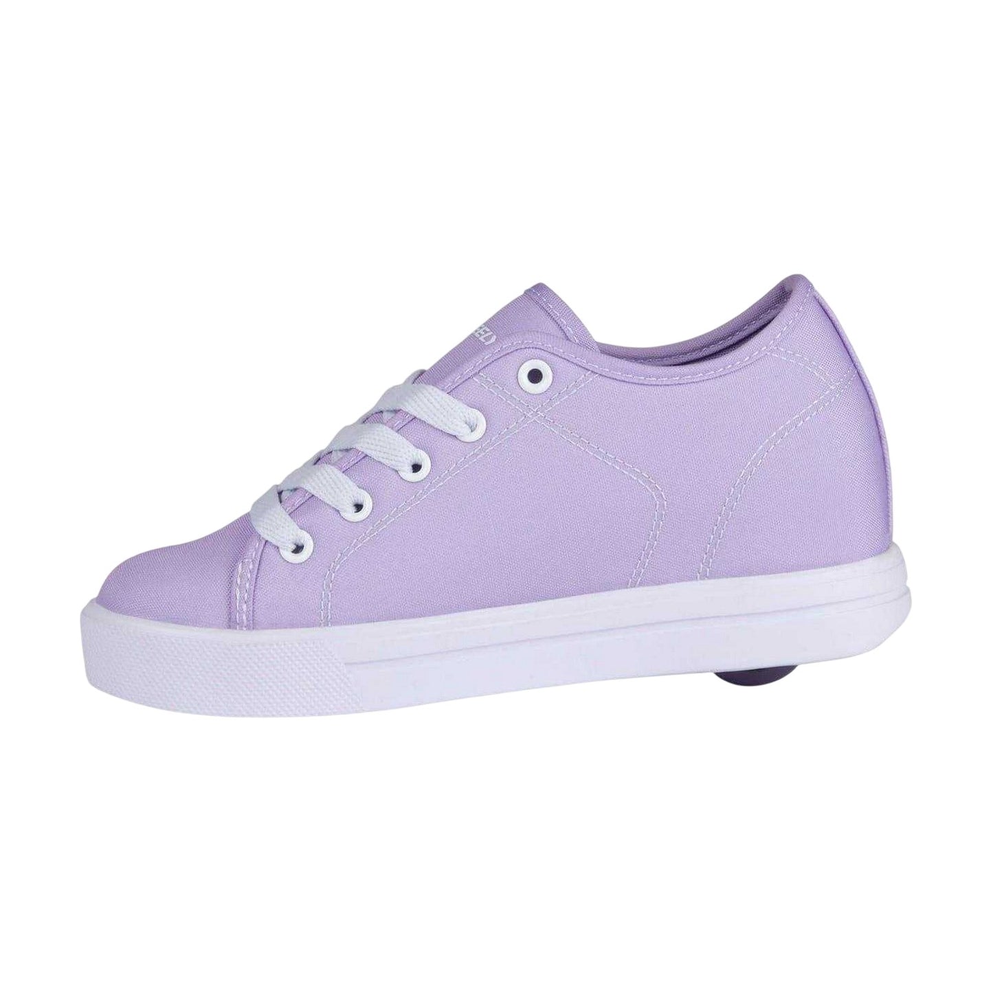Lavender-White - Side - Heelys Childrens-Kids Fresh Trainers