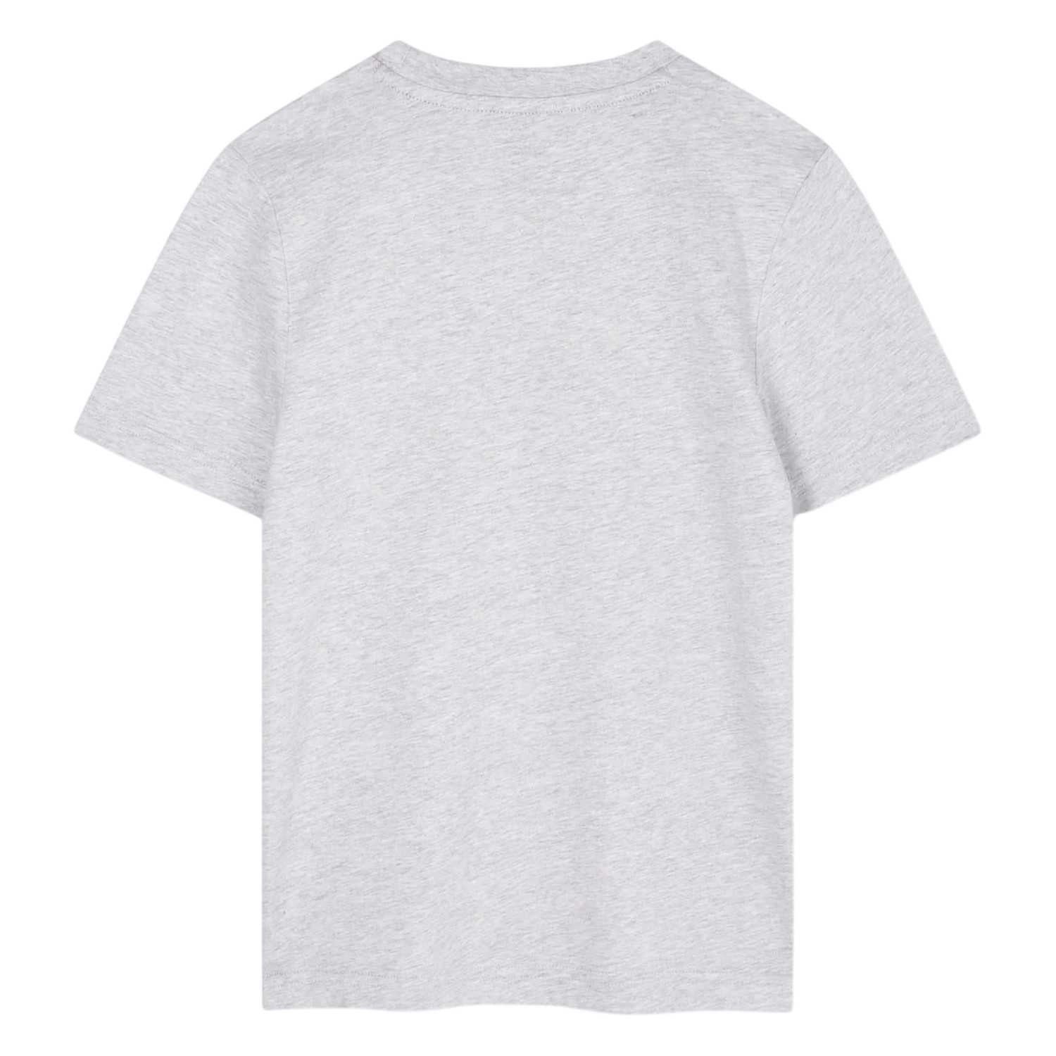 Grey - Back - Timberland Childrens-Kids Logo Jersey T-Shirt