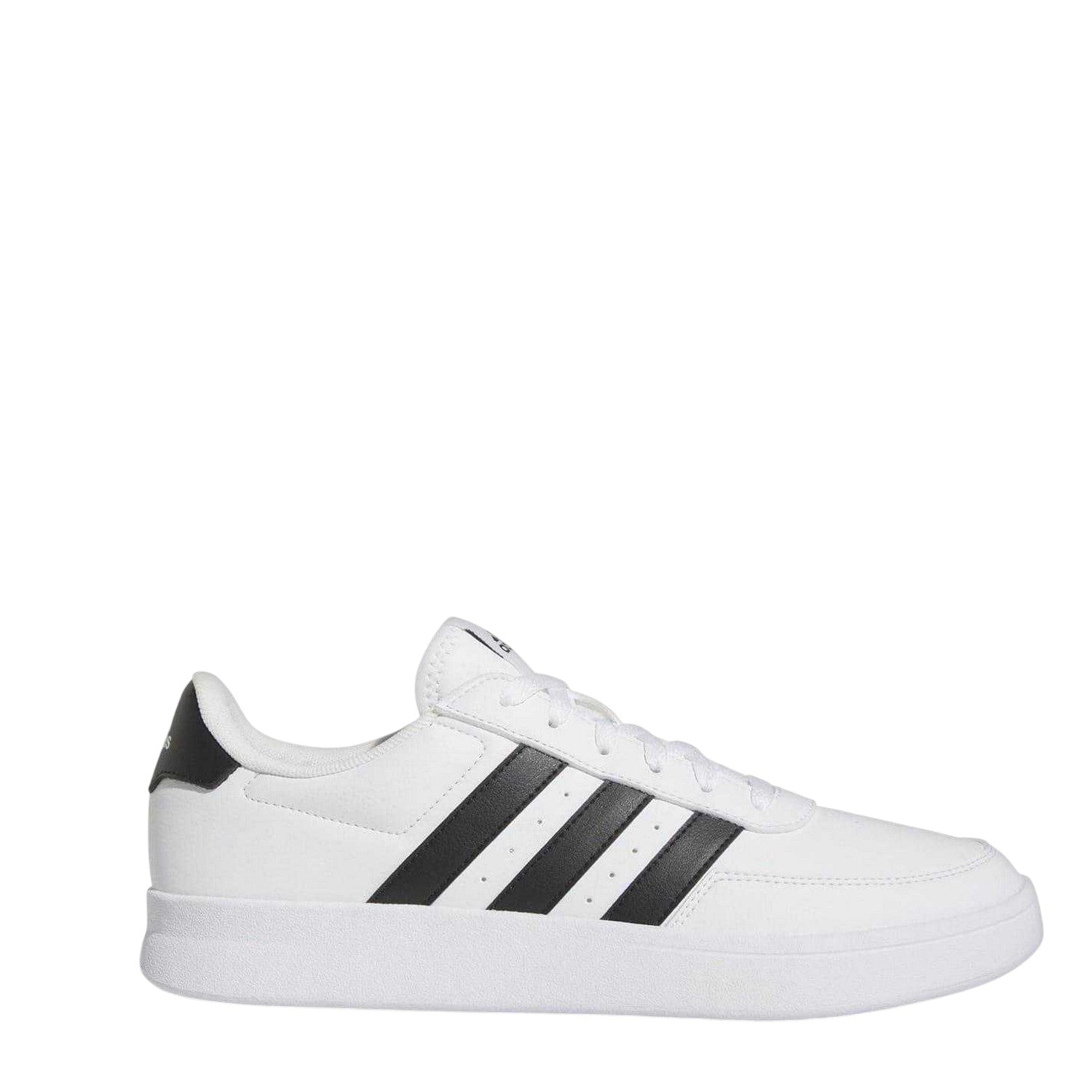 White-Black - Front - Adidas Mens Breaknet 2.0 Trainers