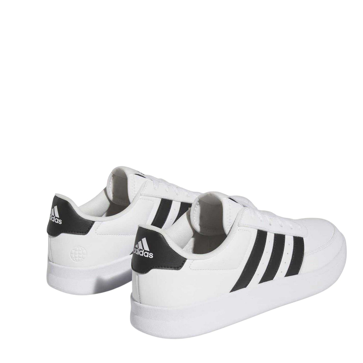 White-Black - Back - Adidas Mens Breaknet 2.0 Trainers