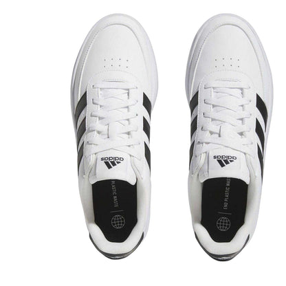 White-Black - Side - Adidas Mens Breaknet 2.0 Trainers