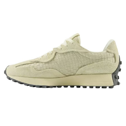 Pale Moss - Back - New Balance Unisex Adult 327 Suede Flat Trainers