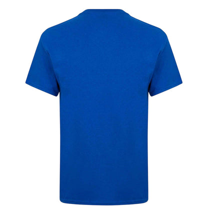 Blue - Back - Castore Mens Europa League Rangers FC T-Shirt