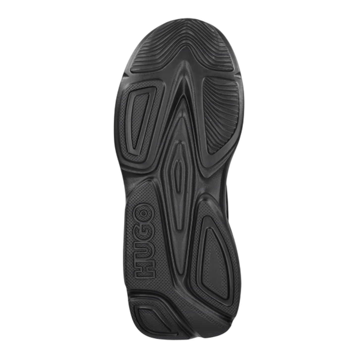 Black - Lifestyle - Hugo Womens-Ladies Leon Logo Trainers