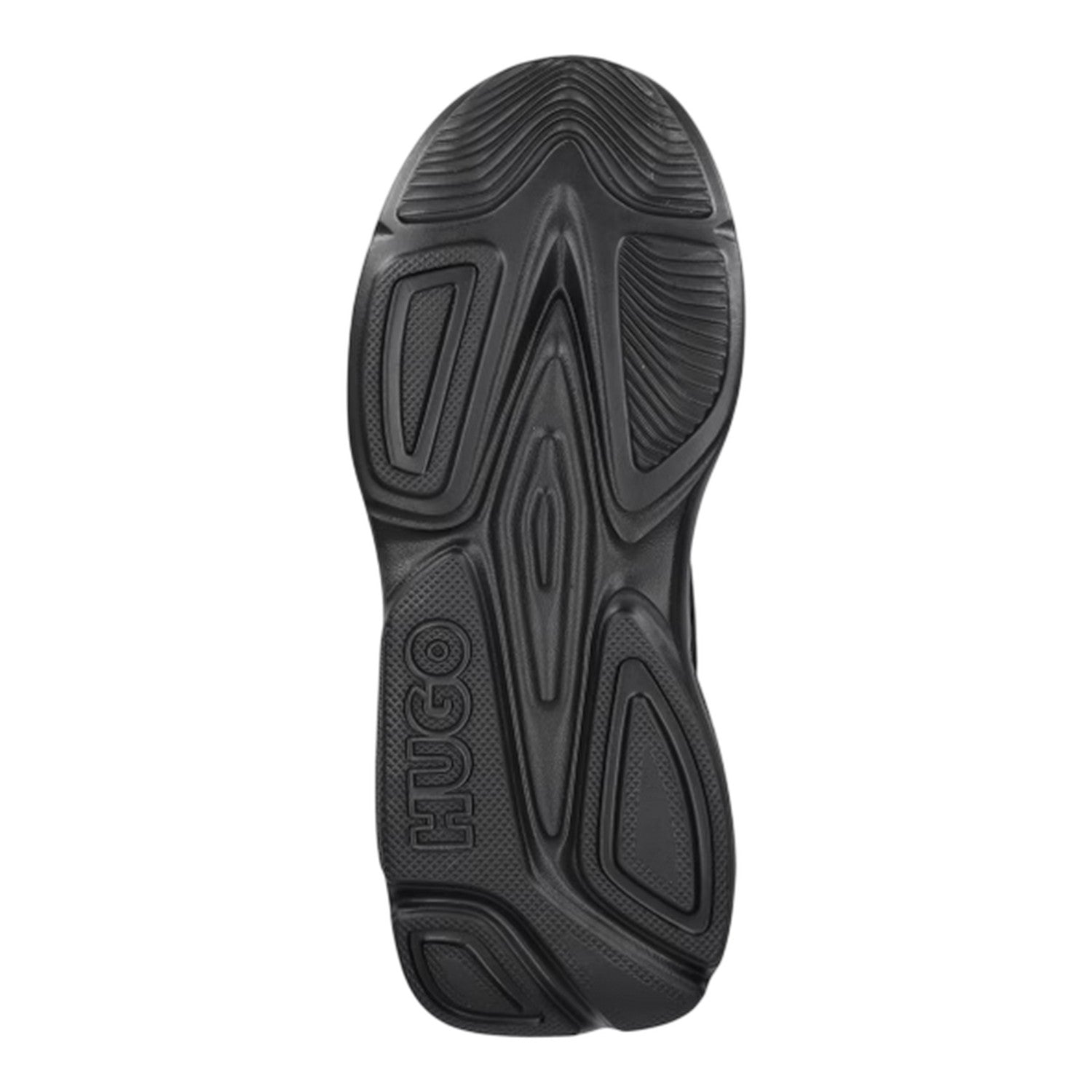 Black - Lifestyle - Hugo Womens-Ladies Leon Logo Trainers