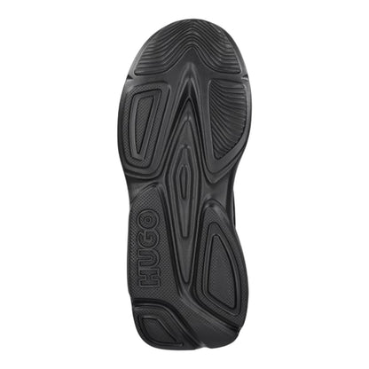 Black - Lifestyle - Hugo Womens-Ladies Leon Logo Trainers