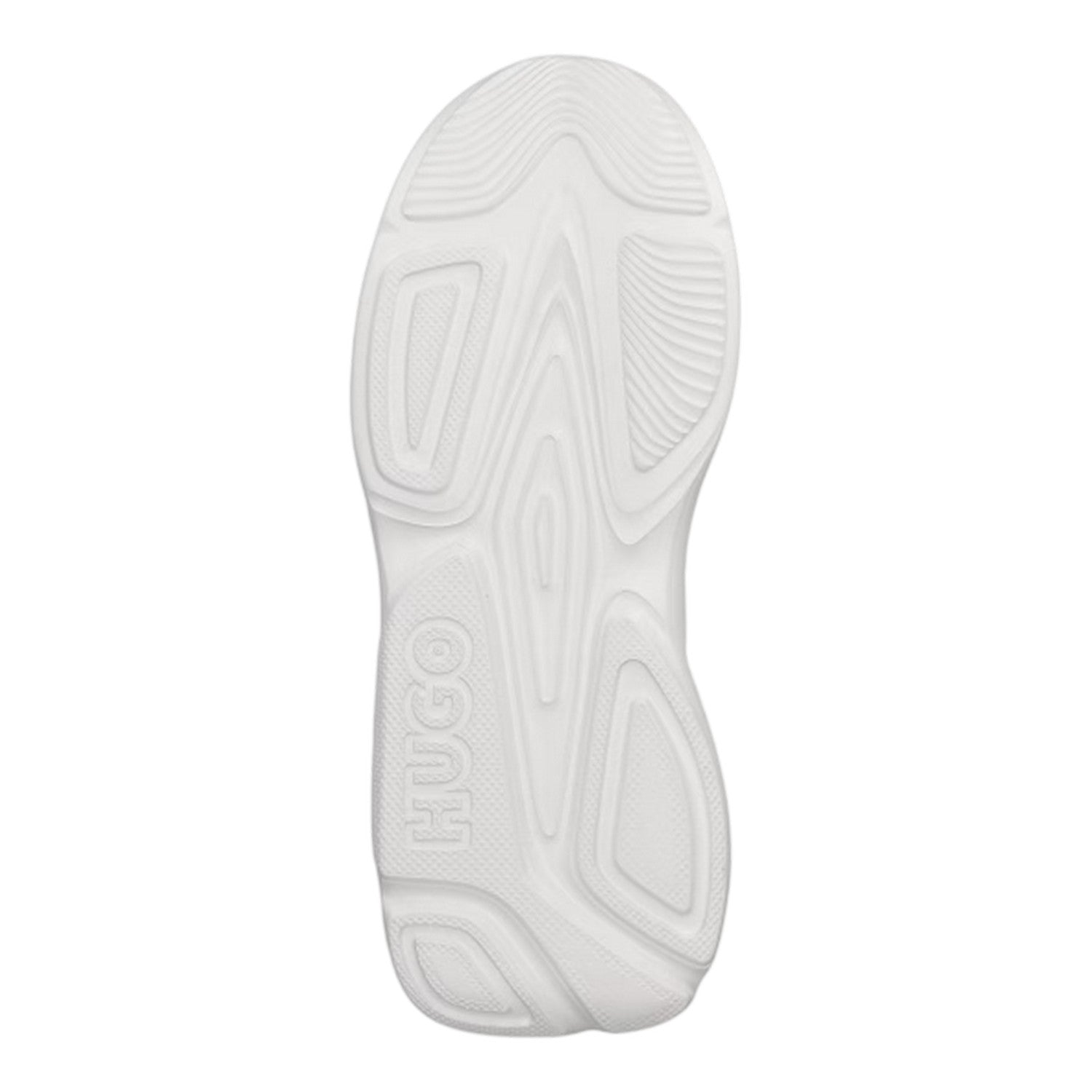 White - Lifestyle - Hugo Womens-Ladies Leon Logo Trainers