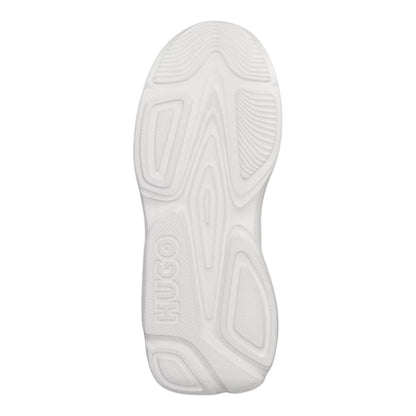 White - Lifestyle - Hugo Womens-Ladies Leon Logo Trainers