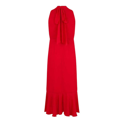 Red - Back - Ted Baker Womens-Ladies A-line Midi Dress
