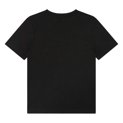 Black - Back - Boss Childrens-Kids Large Logo T-Shirt