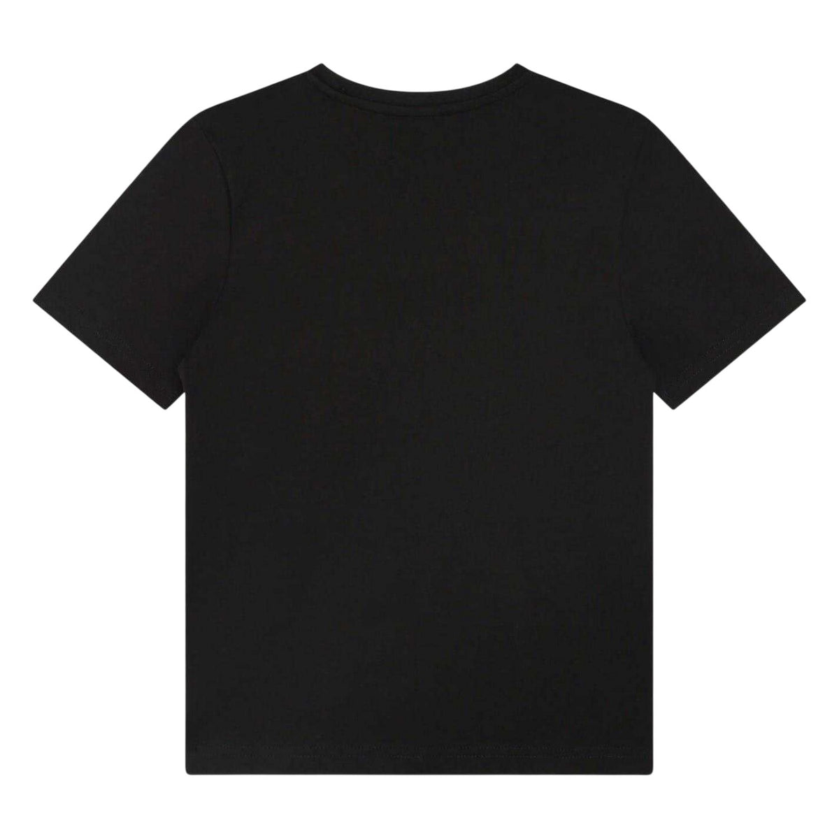 Black - Back - Boss Childrens-Kids Large Logo T-Shirt