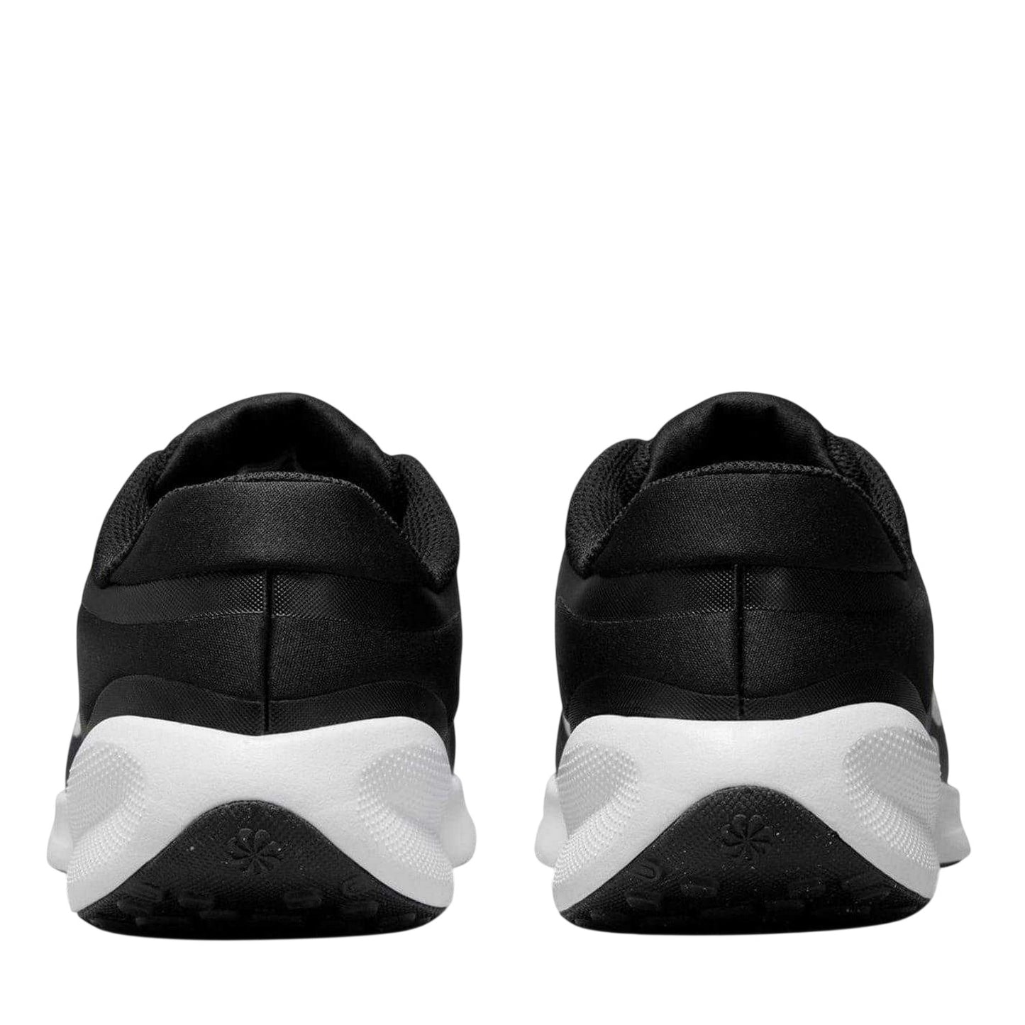 Black-White - Back - Nike Childrens-Kids Revolution 7 Shoes