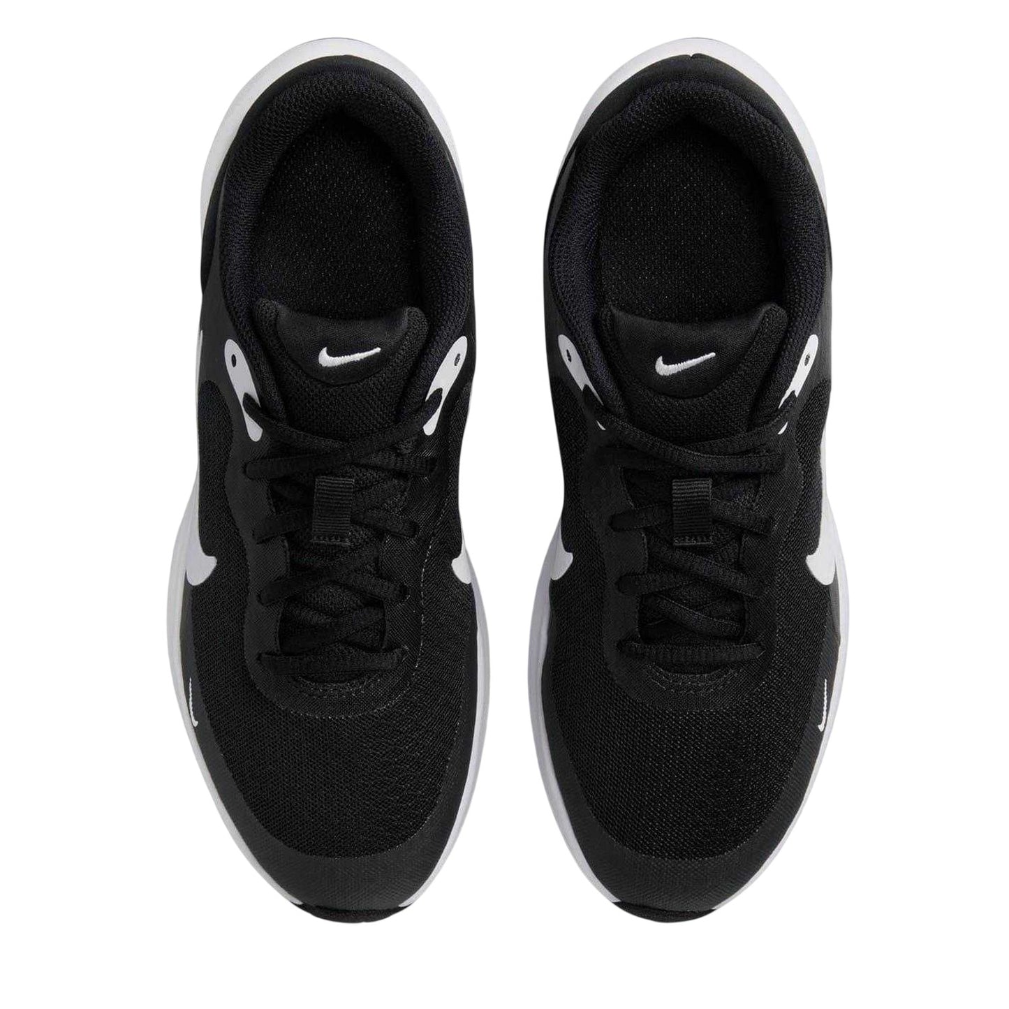 Black-White - Lifestyle - Nike Childrens-Kids Revolution 7 Shoes