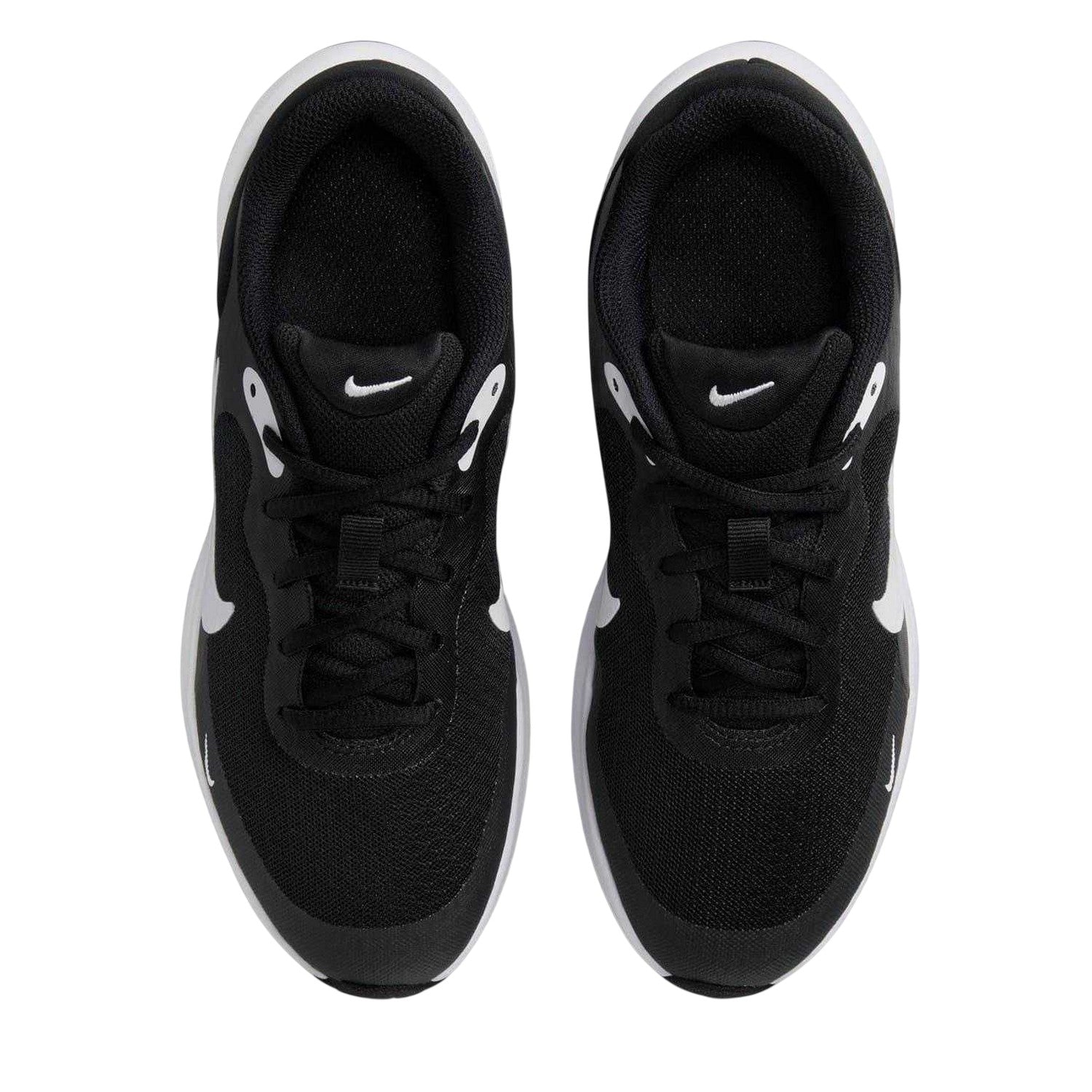 Black-White - Lifestyle - Nike Childrens-Kids Revolution 7 Shoes