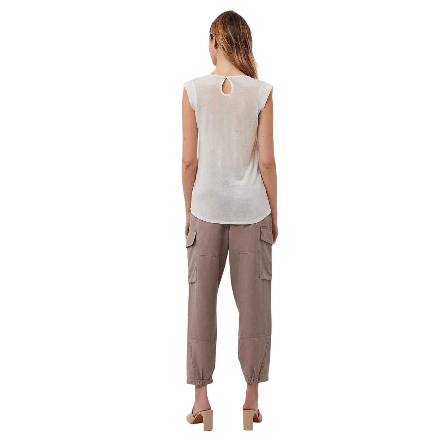 Daisy - Back - French Connection Womens-Ladies Capped Sleeved T-Shirt