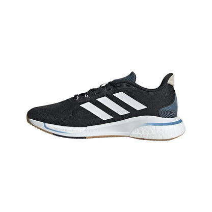 Black - Side - Adidas Womens-Ladies Supernova+ Running Shoes
