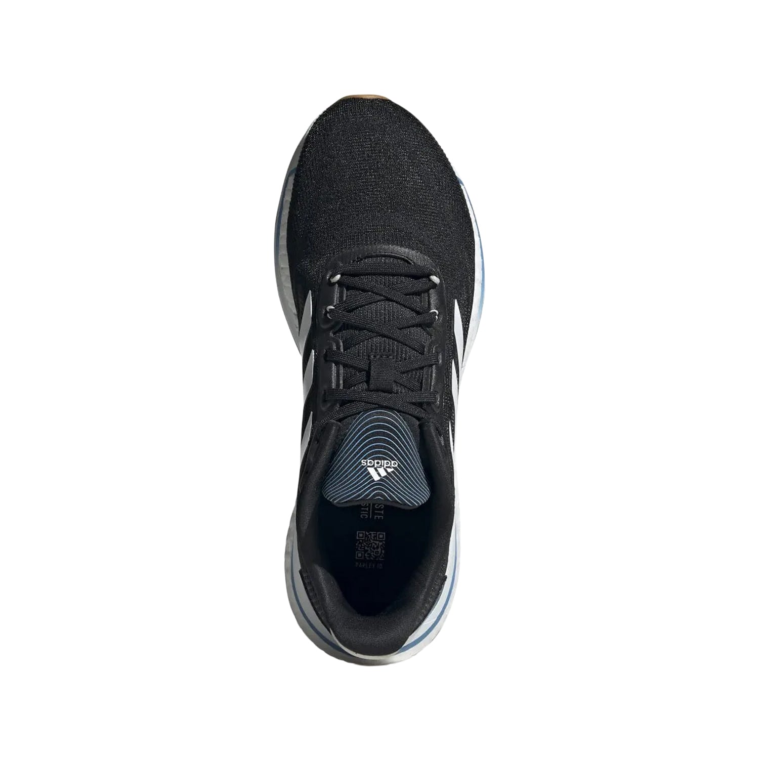 Black - Pack Shot - Adidas Womens-Ladies Supernova+ Running Shoes