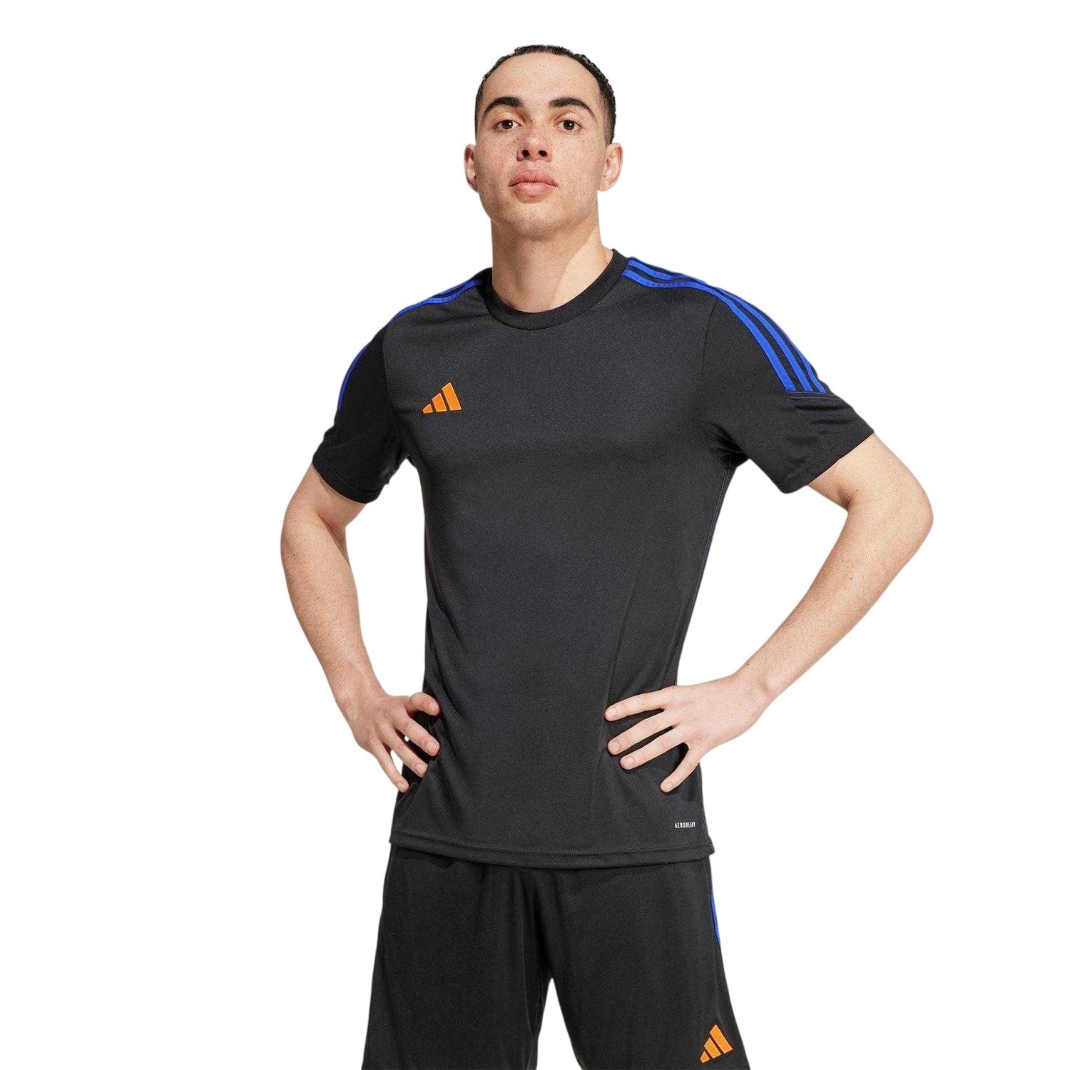 Black - Side - Adidas Mens Tiro 23 Club T-Shirt