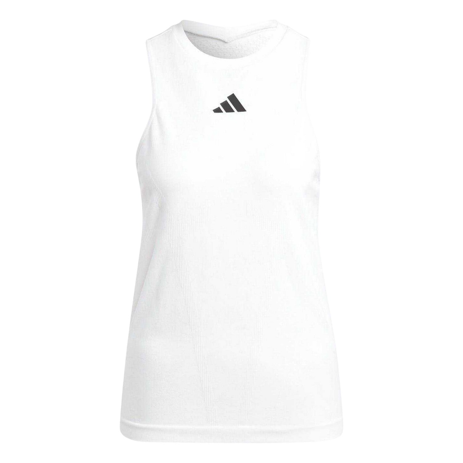 White - Front - Adidas Womens-Ladies Pro Aeroready Tennis Dress