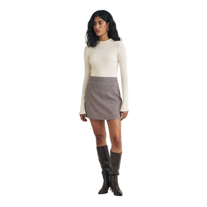 Multicoloured - Side - Nobody´s Child Womens-Ladies Pelmet Gingham Check Regular Mini Skirt