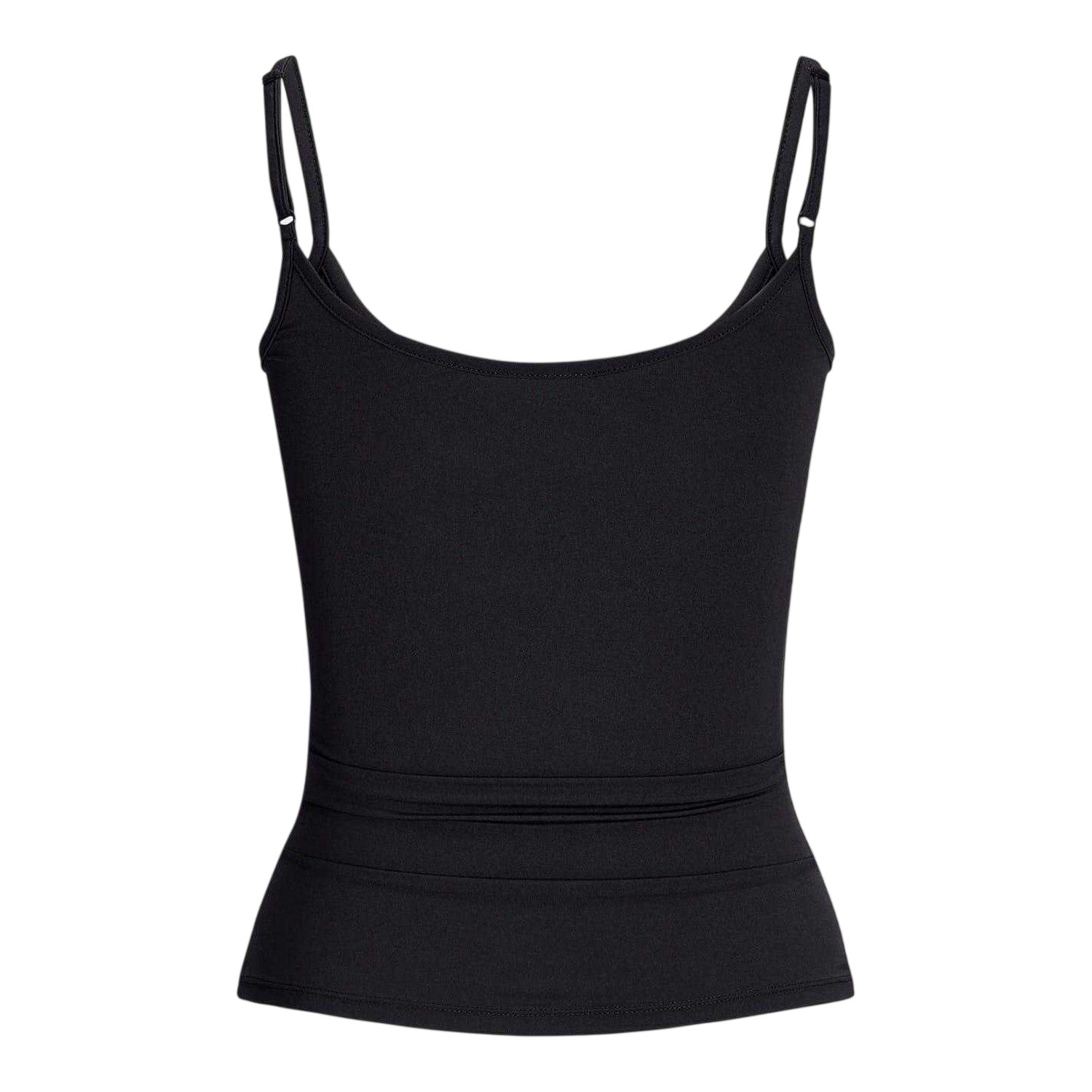 Black - Back - JJXX Womens-Ladies Plain Sleeveless Tank Top