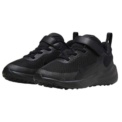Triple Black - Side - Nike Childrens-Kids Revolution 7 PSV Trainers
