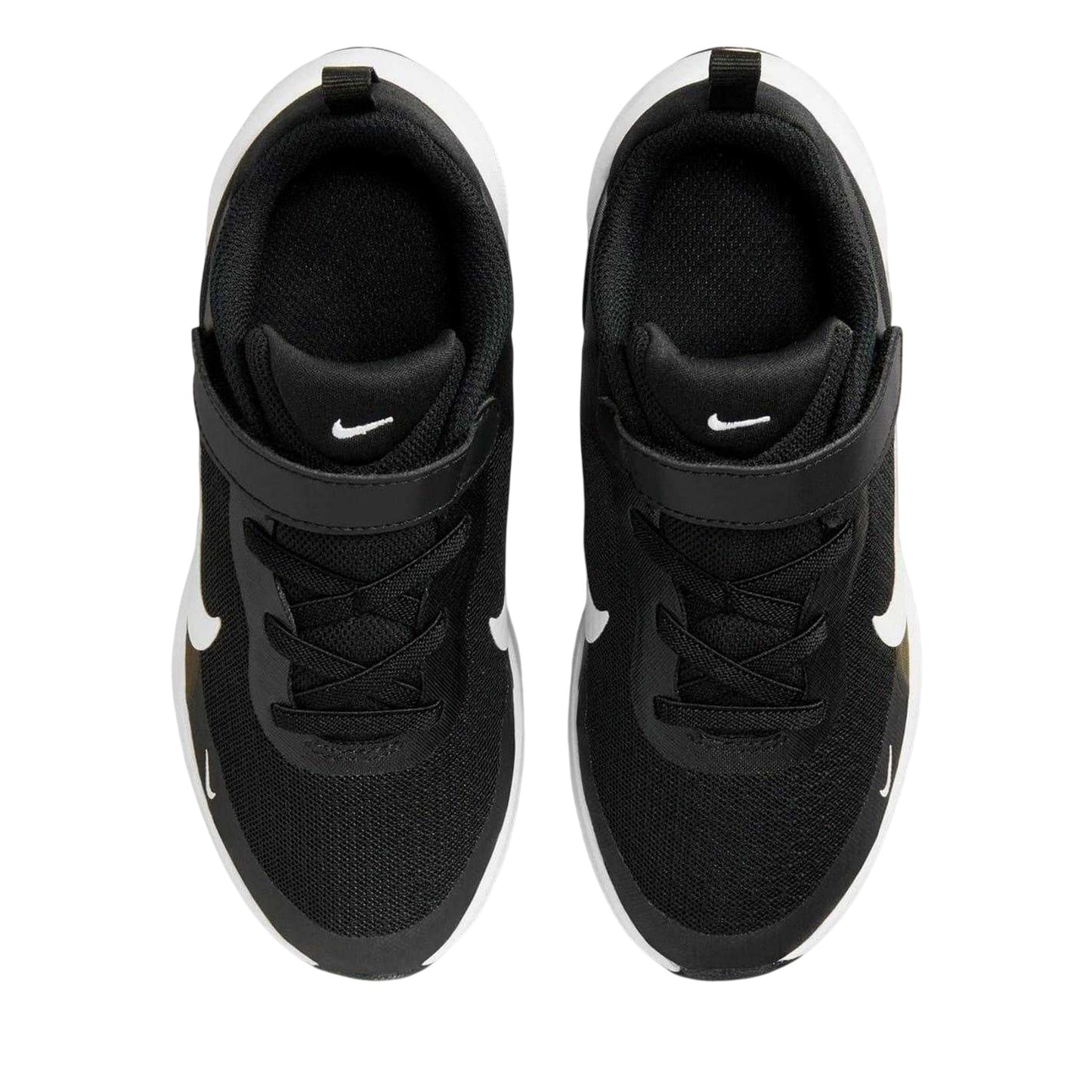 Black-White - Pack Shot - Nike Childrens-Kids Revolution 7 PSV Trainers