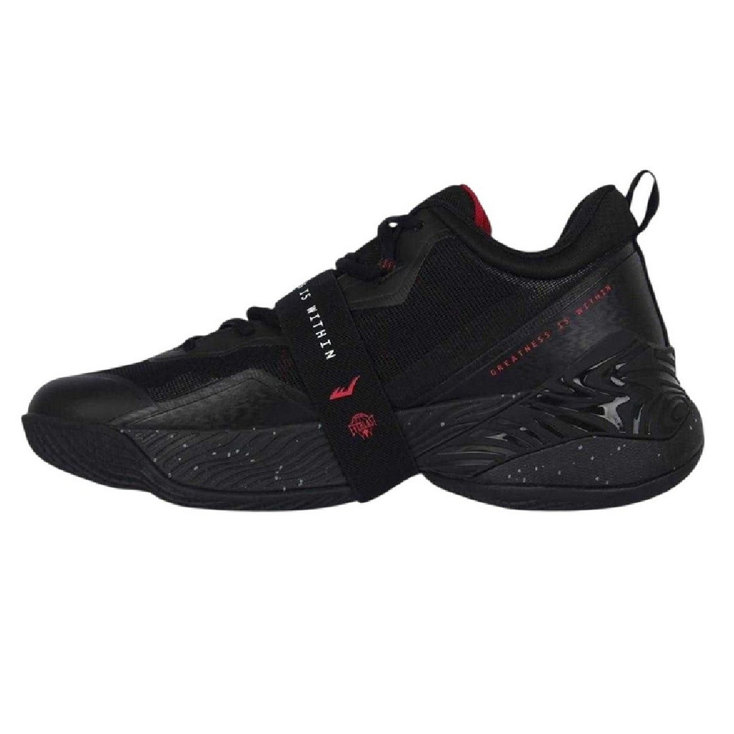 Black - Lifestyle - Everlast Mens Supreme Logo Shoes