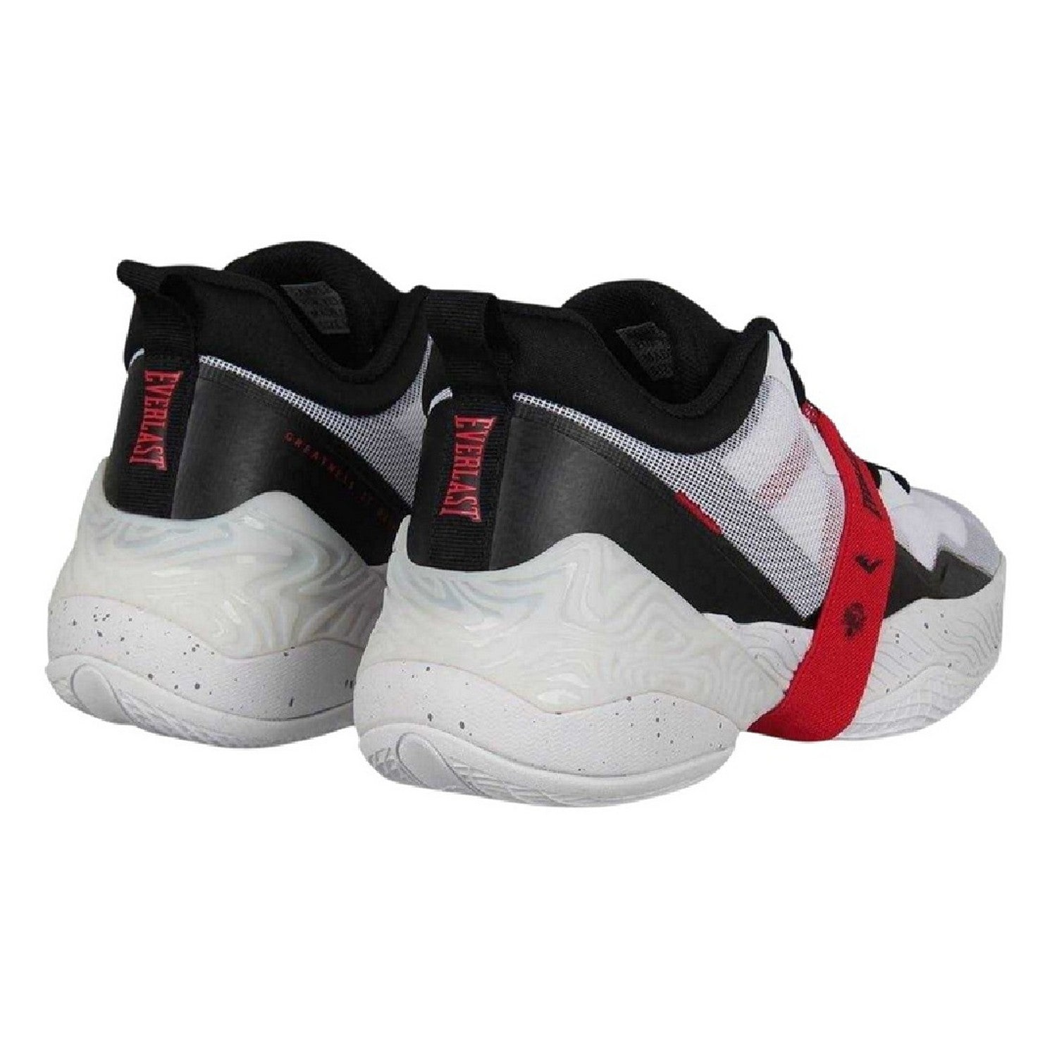 White - Back - Everlast Mens Supreme Logo Shoes