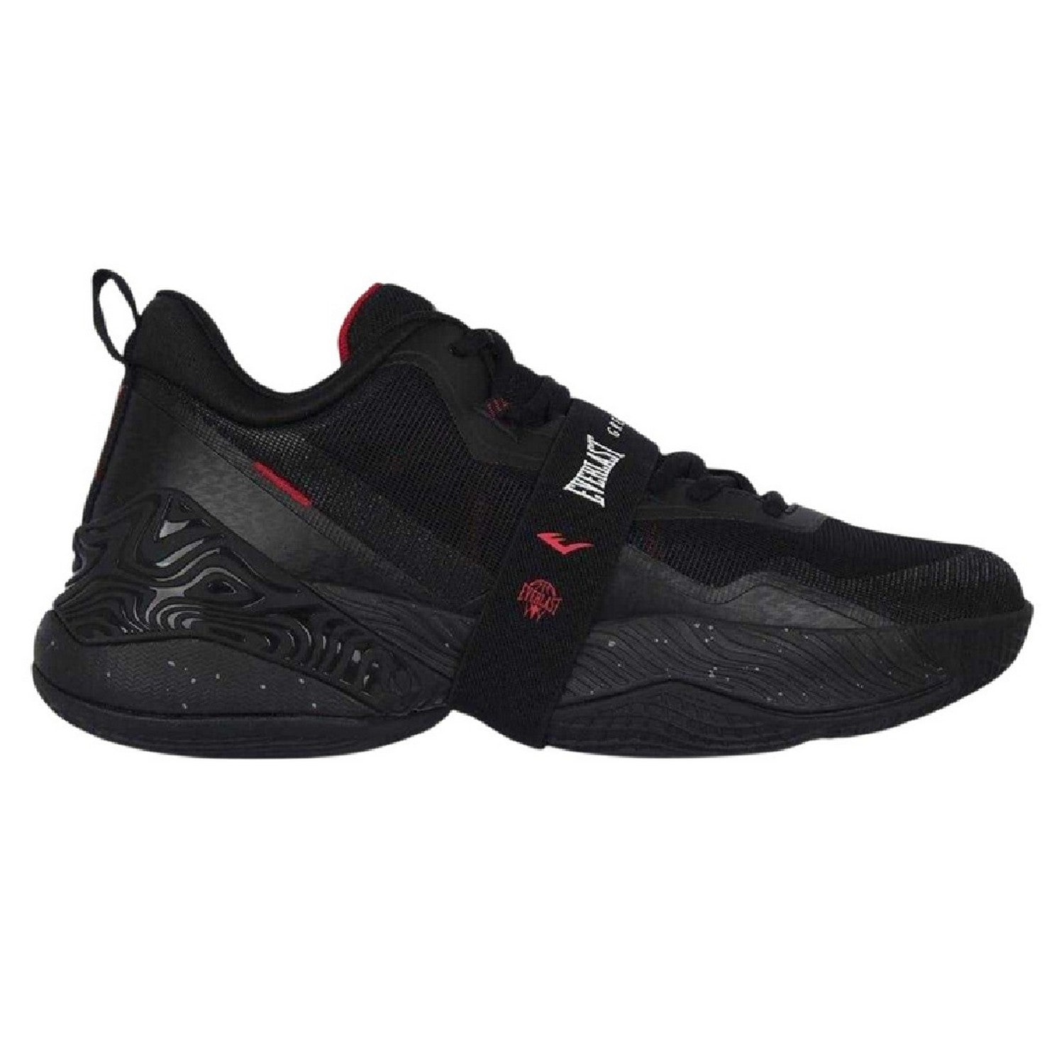 Black - Front - Everlast Mens Supreme Logo Shoes
