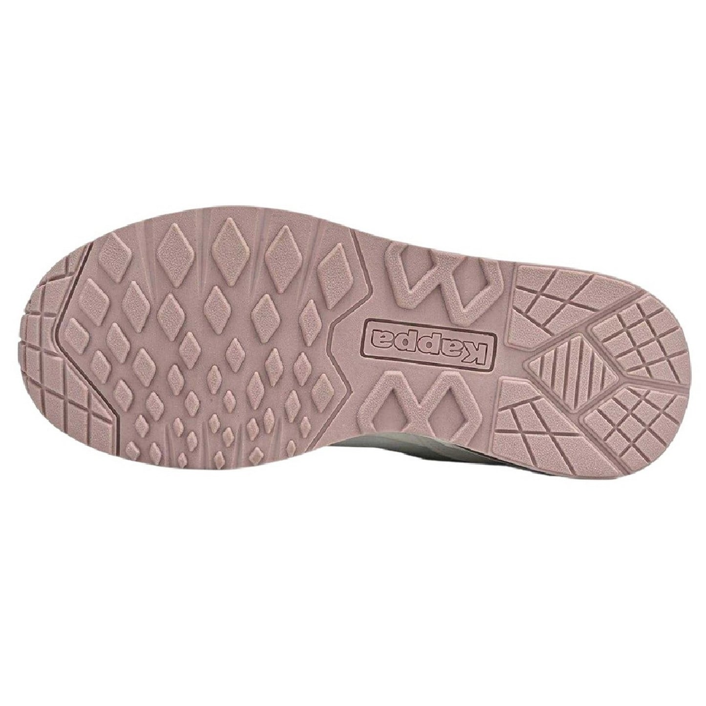 White-Pink - Side - Kappa Childrens-Kids Bolla Air Cushioned Trainers