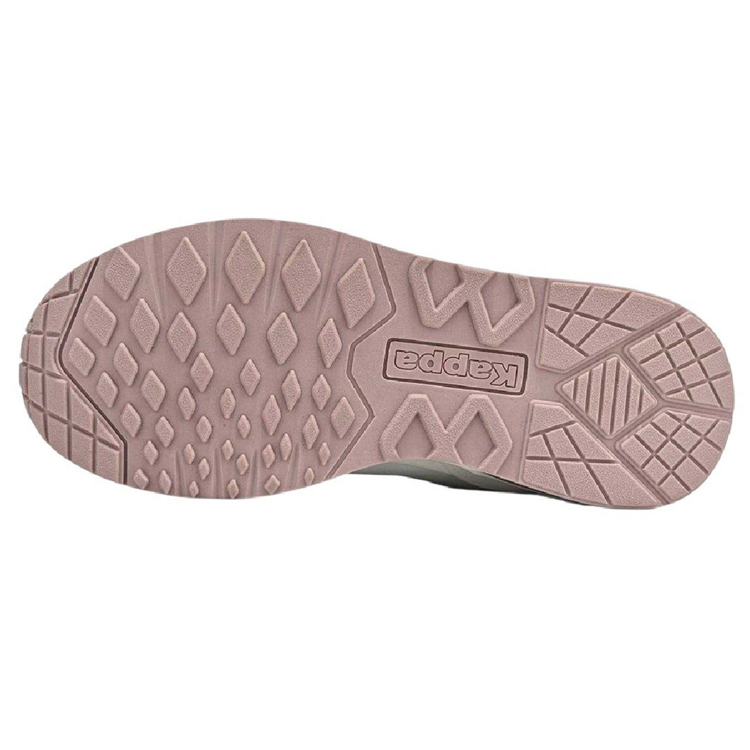 White-Pink - Side - Kappa Childrens-Kids Bolla Air Cushioned Trainers